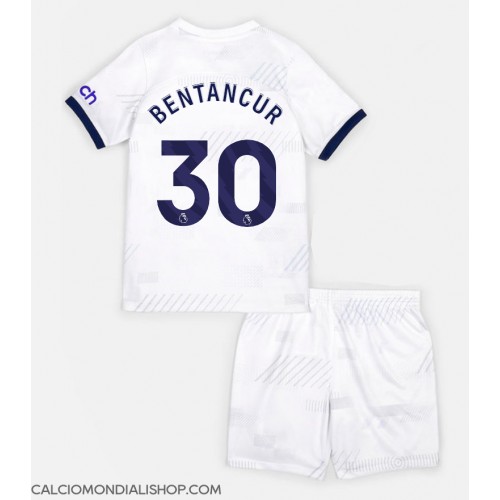 Maglie da calcio Tottenham Hotspur Rodrigo Bentancur #30 Prima Maglia Bambino 2023-24 Manica Corta (+ Pantaloni corti)